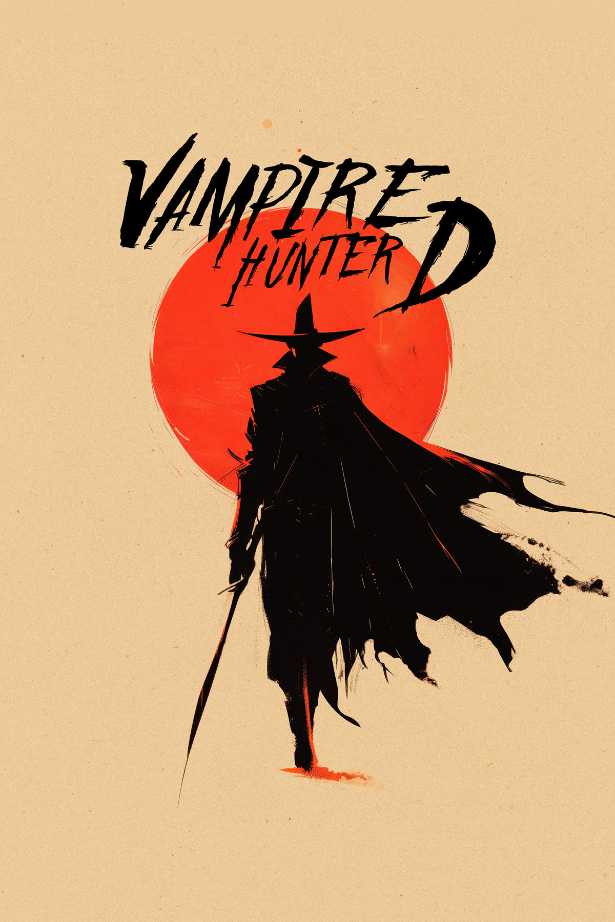 Vampire Hunter D revised cover artwork